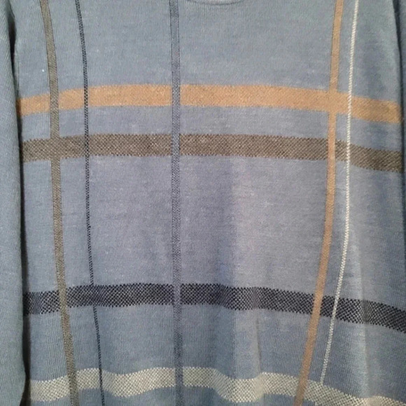 Dockers Blue Vintage inspired Crewneck Sweater Size Large - Picture 5 of 5